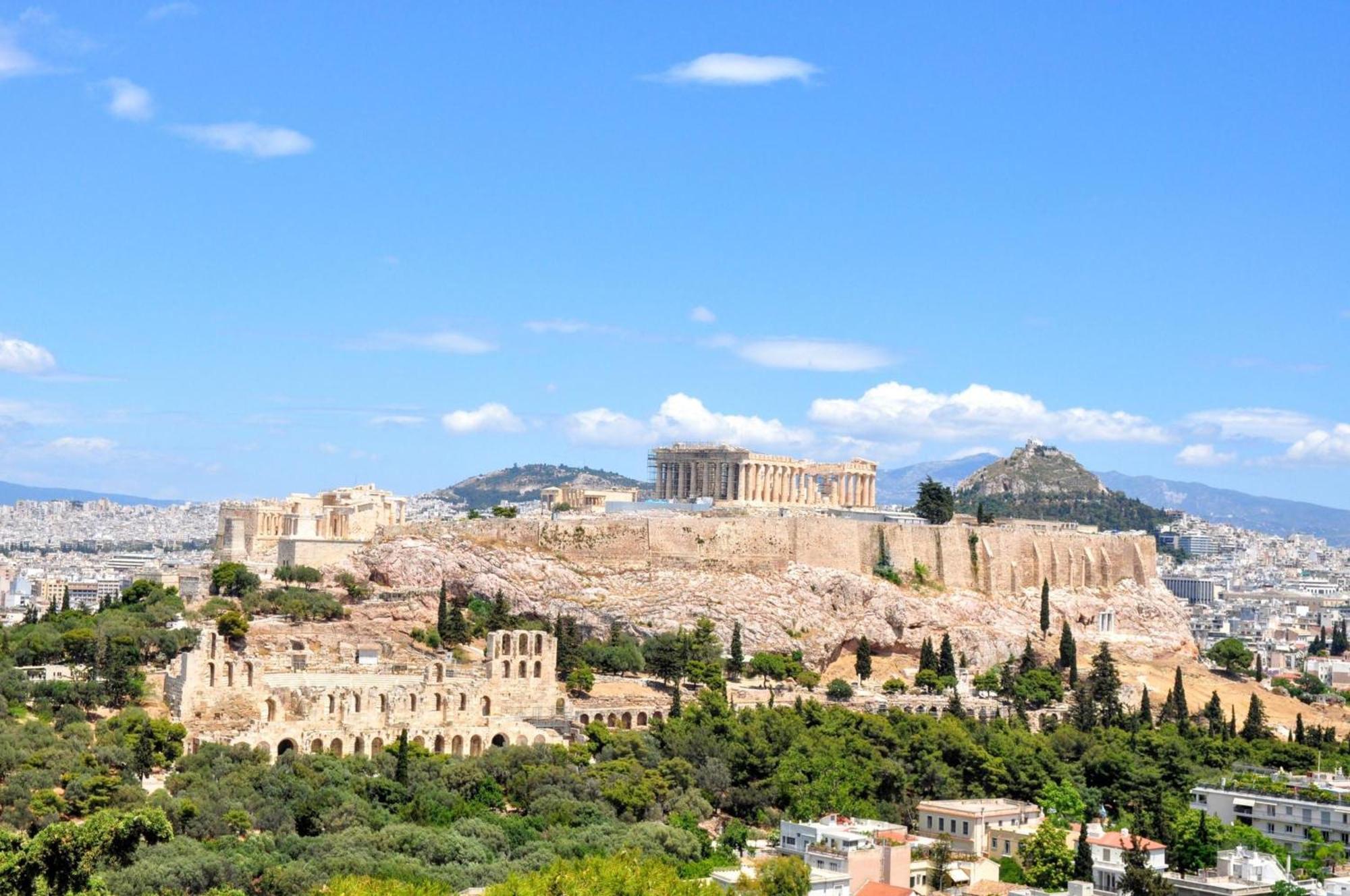 Elegant Apartment Under The Acropolis Atena Exterior foto